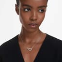 Thumbnail 4 de Swarovski Colgante Hyperbola corazón e infinito, baño de rodio 💍