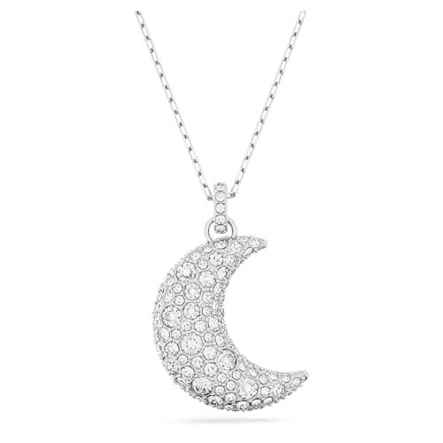 Imagen de Swarovski Colgante Luna con cristales blancos 💍 en OfertitasTOP