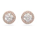 Thumbnail principal de Swarovski Constella Pendientes de botón, oro rosa 📿