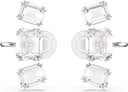 Thumbnail principal de Swarovski Millenia pendientes clip talla octogonal blanco