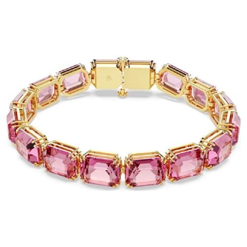 Imagen de Swarovski Millenia Pulsera Tennis rosa, talla oct. en OfertitasTOP