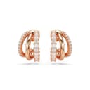 Thumbnail 1 de Swarovski Pendientes aro Hyperbola Mini, blancos 💍