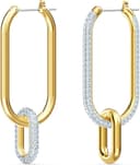 Thumbnail principal de Swarovski Pendientes de aro Time asimétricos blancos 💍