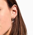 Thumbnail 6 de Swarovski Pendientes Lifelong Heart en tono oro rosa 💍