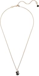 Thumbnail 6 de Swarovski Pendientes Swan perla cristal negros