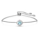Thumbnail principal de Swarovski Pulsera Una Angelic azul, baño de rodio 💍
