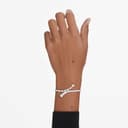 Thumbnail 4 de Swarovski Pulsera Matrix blanca, baño de rodio 💍