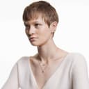 Thumbnail 5 de Swarovski Sparkling Dance Collar redondo blanco oro rosa 💍