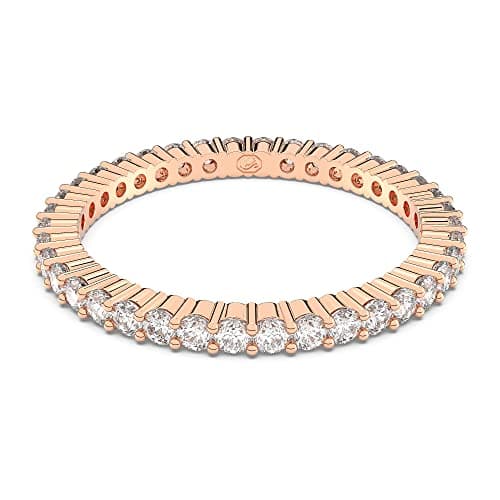 Imagen de Swarovski Vittore anillo talla redonda, oro rosa 💍 en OfertitasTOP