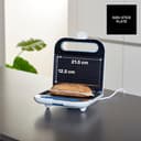 Thumbnail 5 de Taurus Mysandwich Grill Sandwichera 800W, Blanco 🍞✨