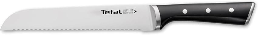 Imagen de Tefal Ice Force - Cuchillo de pan, acero cepillado 🍞 en OfertitasTOP