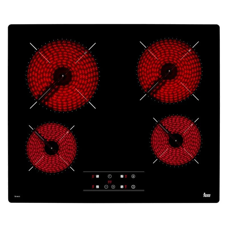 Imagen de Teka TB 6415 vitrocerámica 4 fuegos 6.300 W en OfertitasTOP