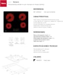 Thumbnail 3 de Teka TB PRO 6415 vitrocerámica 4 fuegos 60cm