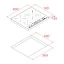 Thumbnail 1 de Teka IZC 63632 MPT Placa de Inducción con 3 Zonas🔥