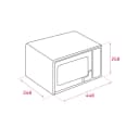 Thumbnail 2 de Teka MWE 225 G Microondas Grill 700W Blanco ☀️