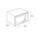 Thumbnail 2 de Teka MWE-230G microondas con grill 1.000 W blanco 📺