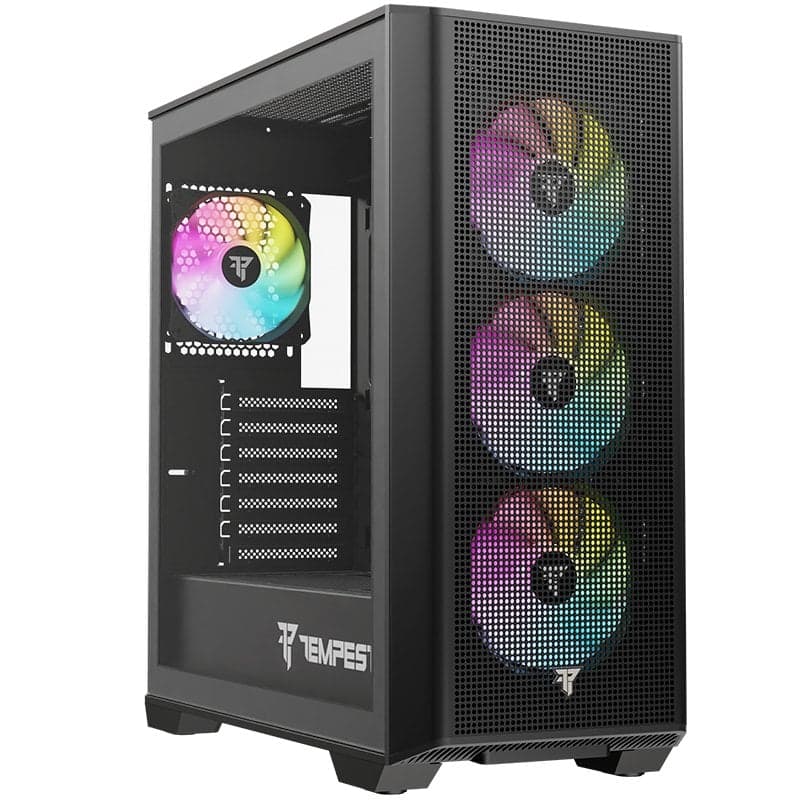 Imagen de Tempest Fort caja ATX ARGB 4 ventiladores 120 mm en OfertitasTOP