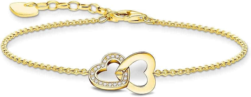Imagen de THOMAS SABO A2163-414-14 pulsera plata 925, corazones 💍 en OfertitasTOP