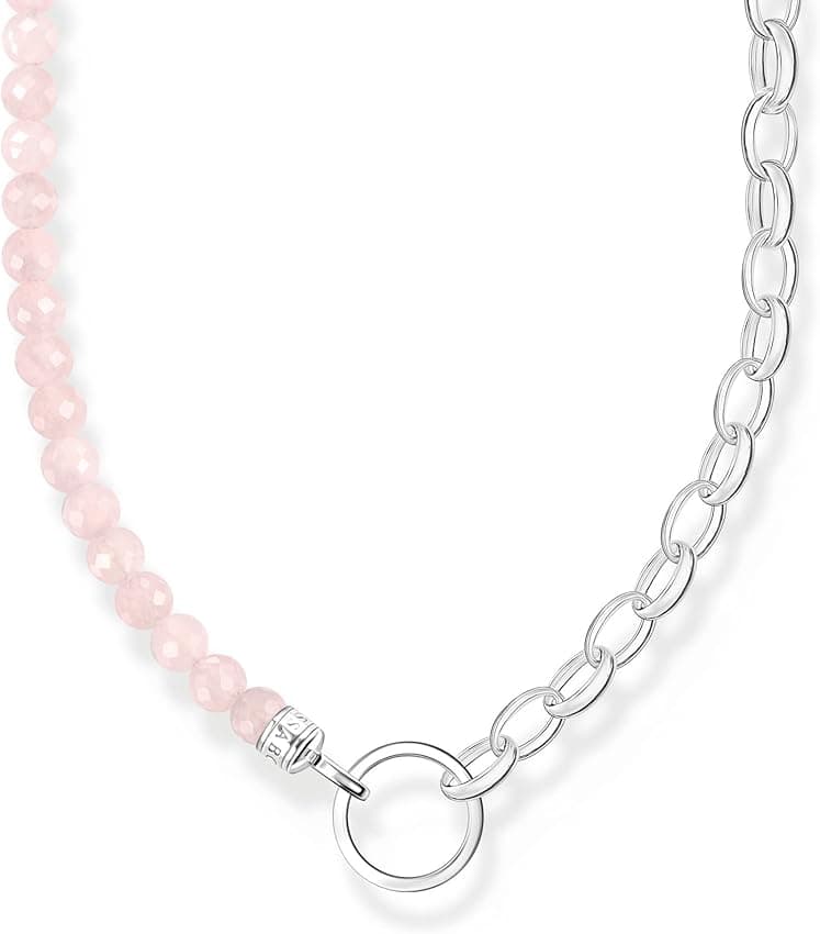 Imagen de Thomas Sabo Collar de Perlas Rosas en Plata 925 🌸 en OfertitasTOP