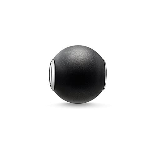 Imagen de Thomas Sabo Karma Beads cuenta obsidiana mate, plata 925 en OfertitasTOP