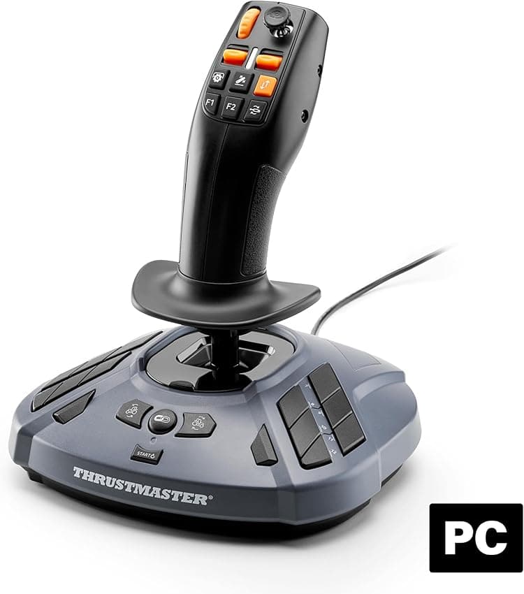 Imagen de Thrustmaster SimTask FarmStick Joystick multifuncional 🎮 en OfertitasTOP