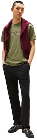 Thumbnail 2 de Tommy Hilfiger Brand Love tee S camiseta algodón verde 👕