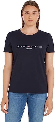 Imagen de Tommy Hilfiger Camiseta Heritage L azul 👕 en OfertitasTOP