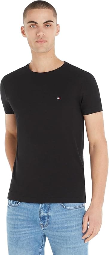 Imagen de Tommy Hilfiger Camiseta Slim Fit Manga Corta 👕 L en OfertitasTOP