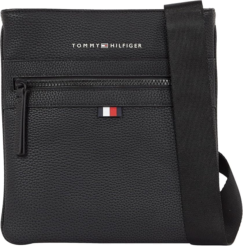 Imagen de Tommy Hilfiger Essential PU Crossover bandolera mujer, pequeña 👜 en OfertitasTOP
