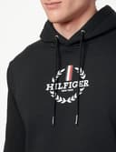 Thumbnail 1 de Tommy Hilfiger Global Stripe Wreath tee Hoody Mw0Mw41421 Sudadera M ⌚