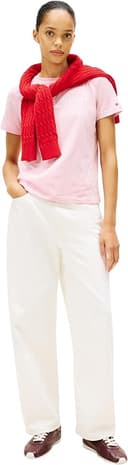 Thumbnail 3 de Tommy Hilfiger Reg Corp Logo C‑Nk SS Ww0Ww40276 Blusa M 👚