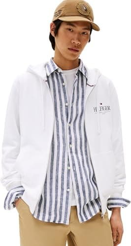 Imagen de Tommy Hilfiger Stacked Hooded sudadera con cremallera M 👕 en OfertitasTOP