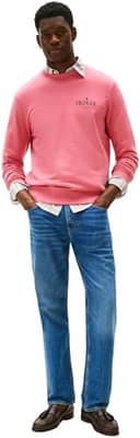 Thumbnail 2 de Tommy Hilfiger Sudadera Stacked Regular Fit Rosa XXL