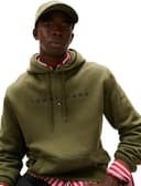 Thumbnail 2 de Tommy Jeans TJM Reg Linear Logo Hoodie Sudadera verde XXL