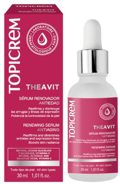 Imagen de Topicrem Theavit Sérum Renovador Antiedad 30 ml 🧴 en OfertitasTOP