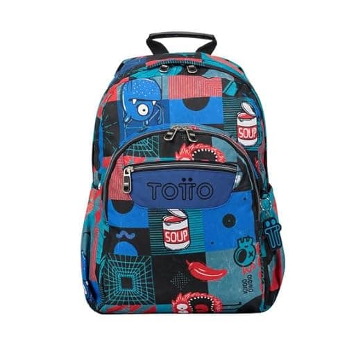 Imagen de TOTTO MORRAL ACUARELES Mochila unisex juvenil 1 talla en OfertitasTOP