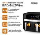 Thumbnail 1 de Tower T17100 Freidora de aire 9 L con doble cesta 🍳
