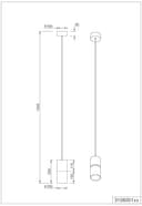 Thumbnail 6 de Trio Robin Colgante regulable Ø10,0 cm 📷