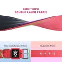 Thumbnail 1 de TSPRO Collar Táctico 3,8 cm Rosado L 🐕