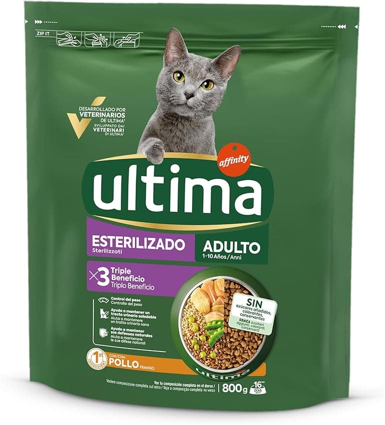 Imagen de Ultima Esterilizado Adult Pollo 4 kg 🐱 en OfertitasTOP