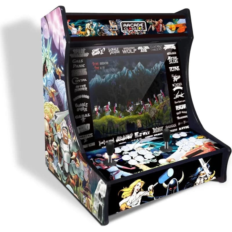 Imagen de UnicView Bartop Maquina recreativa 19" con 9.800 juegos 📺 en OfertitasTOP