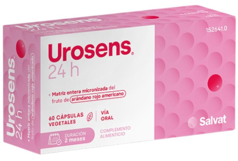 Imagen de Urosens PAC 120 mg 60 cápsulas para salud urinaria en OfertitasTOP