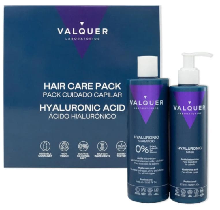 Imagen de Valquer Pack Ácido Hialurónico 400 ml + 275 ml 🧴 en OfertitasTOP