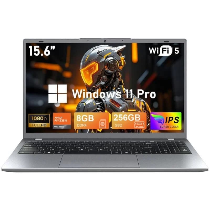 Imagen de Vanwin NCS2154R Laptop AMD 3020E 8GB 256GB SSD 15.6" Windows 11 ⚙️ en OfertitasTOP