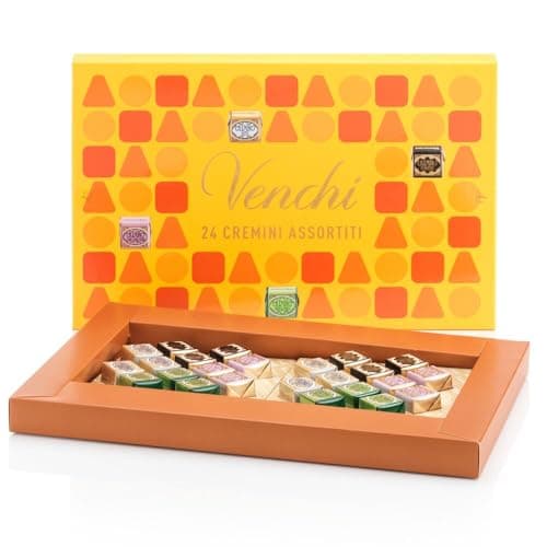 Imagen de Venchi Caja Amarilla Cremini 255 g — Bombones con avellanas 📦 en OfertitasTOP