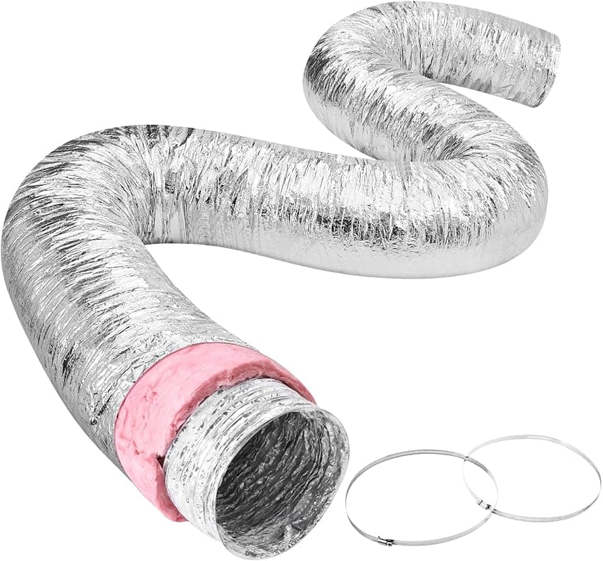 Imagen de VEVOR Dryer Vent Hose 101,6 mm Manguera flexible de aluminio 📦 en OfertitasTOP