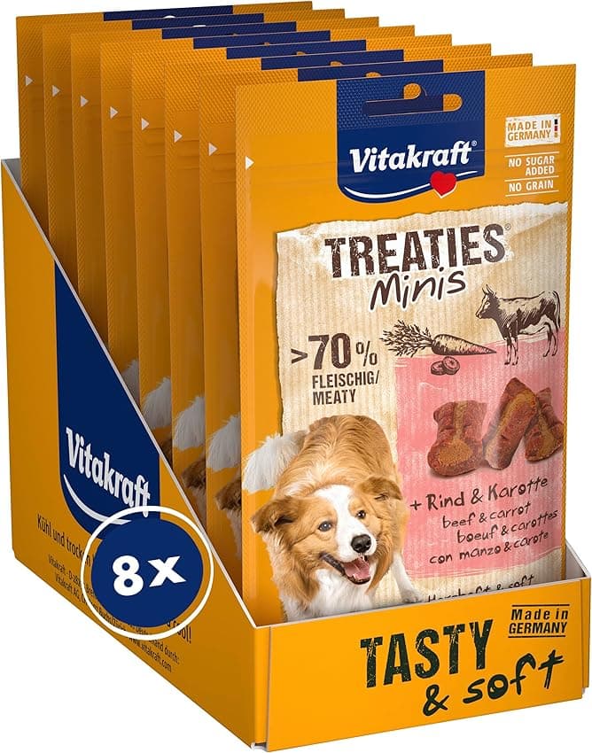 Imagen de Vitakraft Treaties Minis snack blando para perros 48 g 🐶 en OfertitasTOP