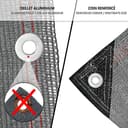 Thumbnail 4 de VOUNOT Malla Sombreo 1×10 m 230 g/m² para jardín 🪴