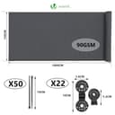 Thumbnail 1 de VOUNOT Malla Sombreo 1,5×10 m para privacidad 🪴