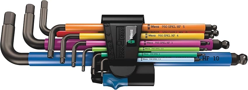 Imagen de Wera 950/9 Hex-Plus multicolor 9 piezas herramienta 🛠️ en OfertitasTOP